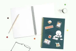Reading Pet Plain Notebook
