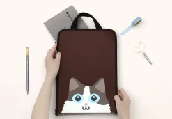 Reading Pet Zip Closure Document Bag