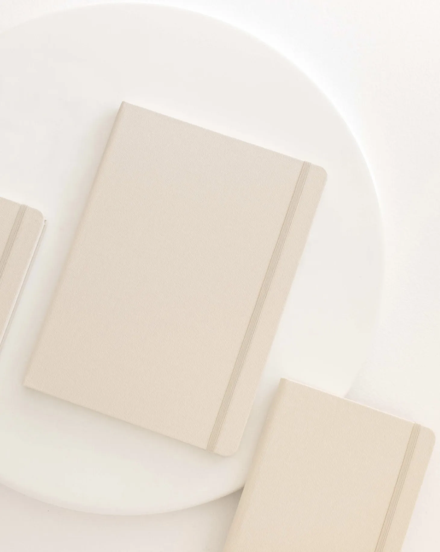 Record B5 Hardcover Plain Notebook