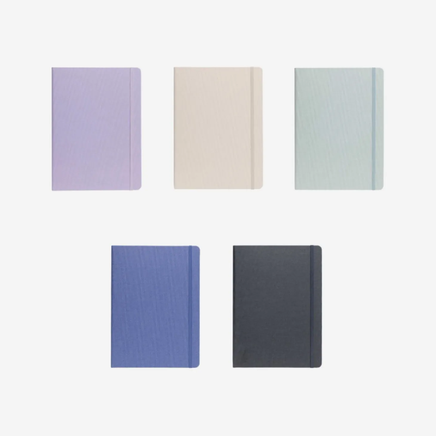 Record B5 Hardcover Plain Notebook