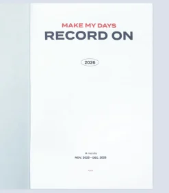 2026 Record On A4 Monthly Planner