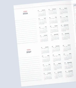 2026 Record On A4 Monthly Planner