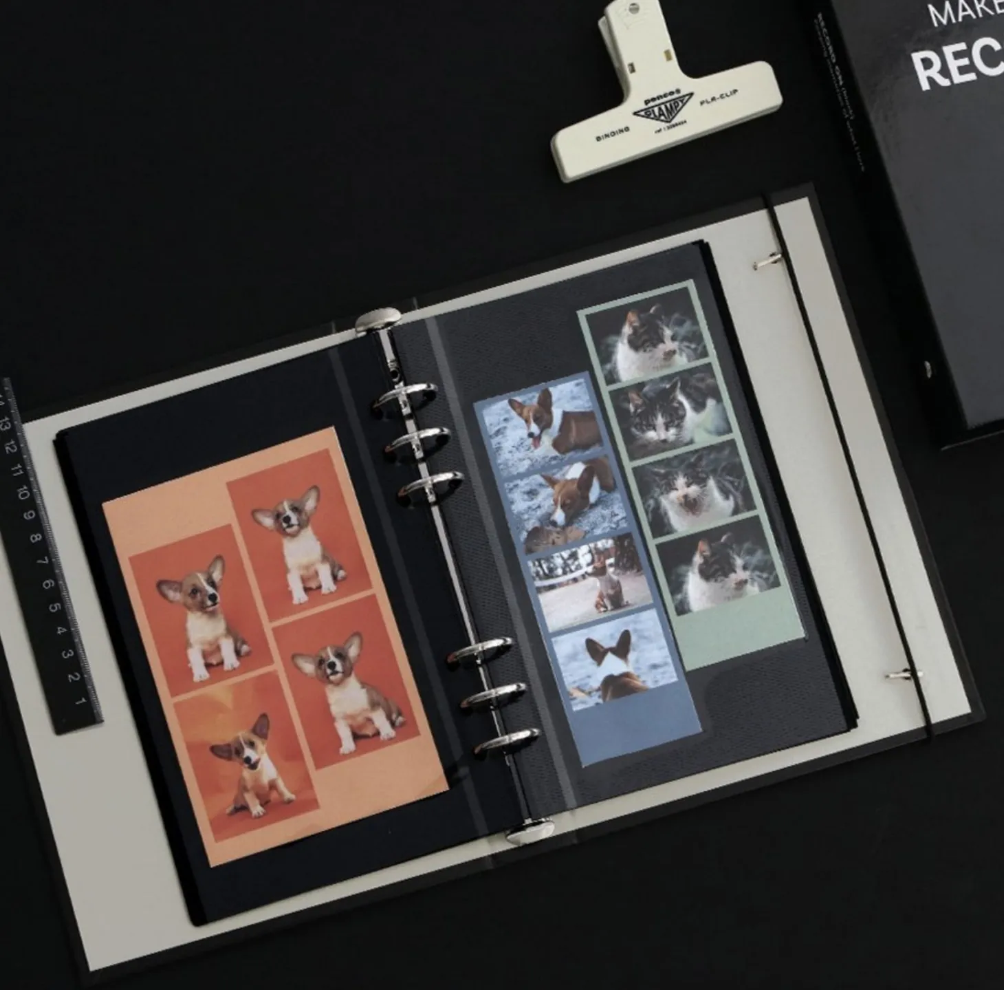 Record On 6 Ring A5 Sticker&Photo Pocket Refill