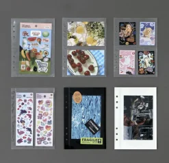 Record On 6 Ring A5 Sticker&Photo Pocket Refill