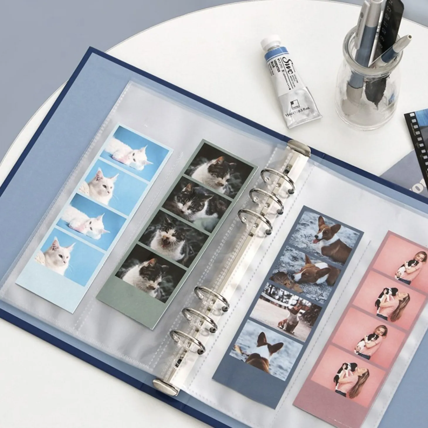 Record On 6 Ring A5 Sticker&Photo Pocket Refill