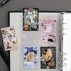 Record On 6 Ring A5 Sticker&Photo Pocket Refill