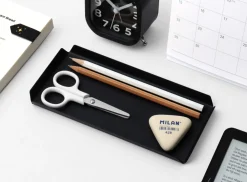 Rectangular Stainless Steel Pen Tray