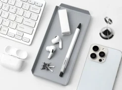 Rectangular Stainless Steel Pen Tray