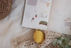 Red Stitched Weekly Planner