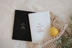 Red Stitched Weekly Planner