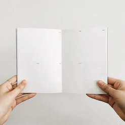 Red Stitched Weekly Planner