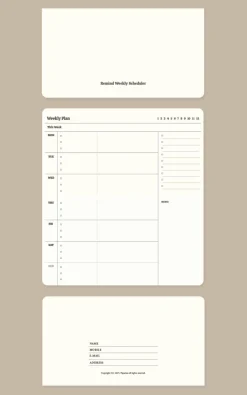 Remind Slim Semi Year Weekly Planner