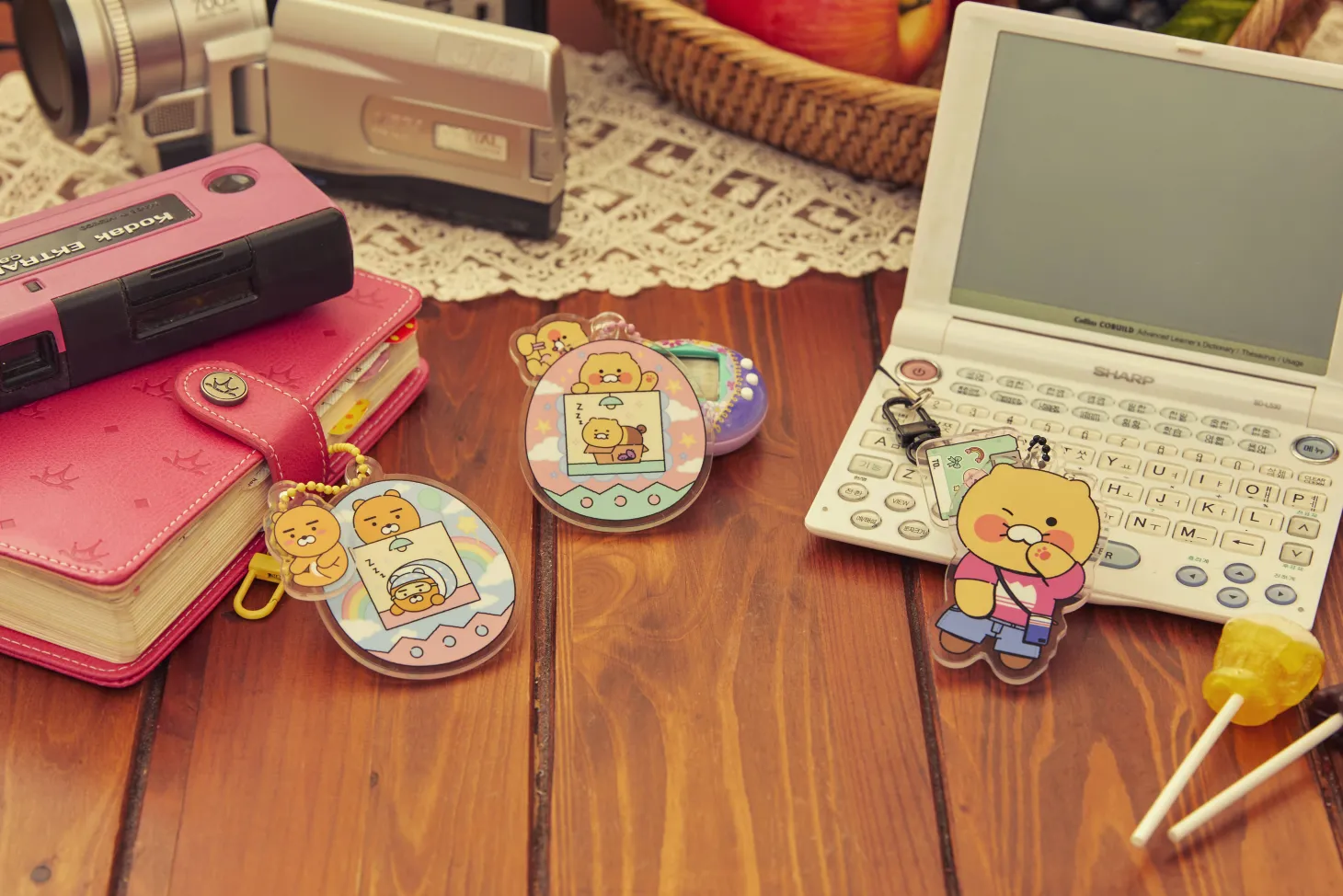 Retro Choonsik Acrylic Key Ring