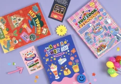Retro Kitsch Pocket Lined Notebook