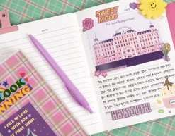 Retro Kitsch Pocket Lined Notebook