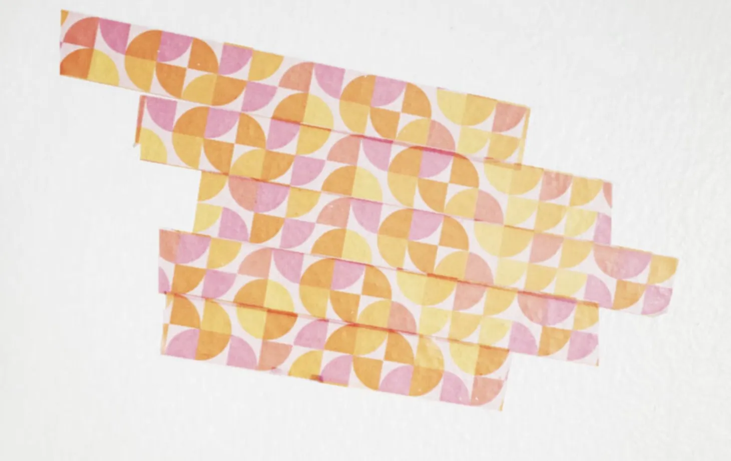 Retro Pattern Masking Tape
