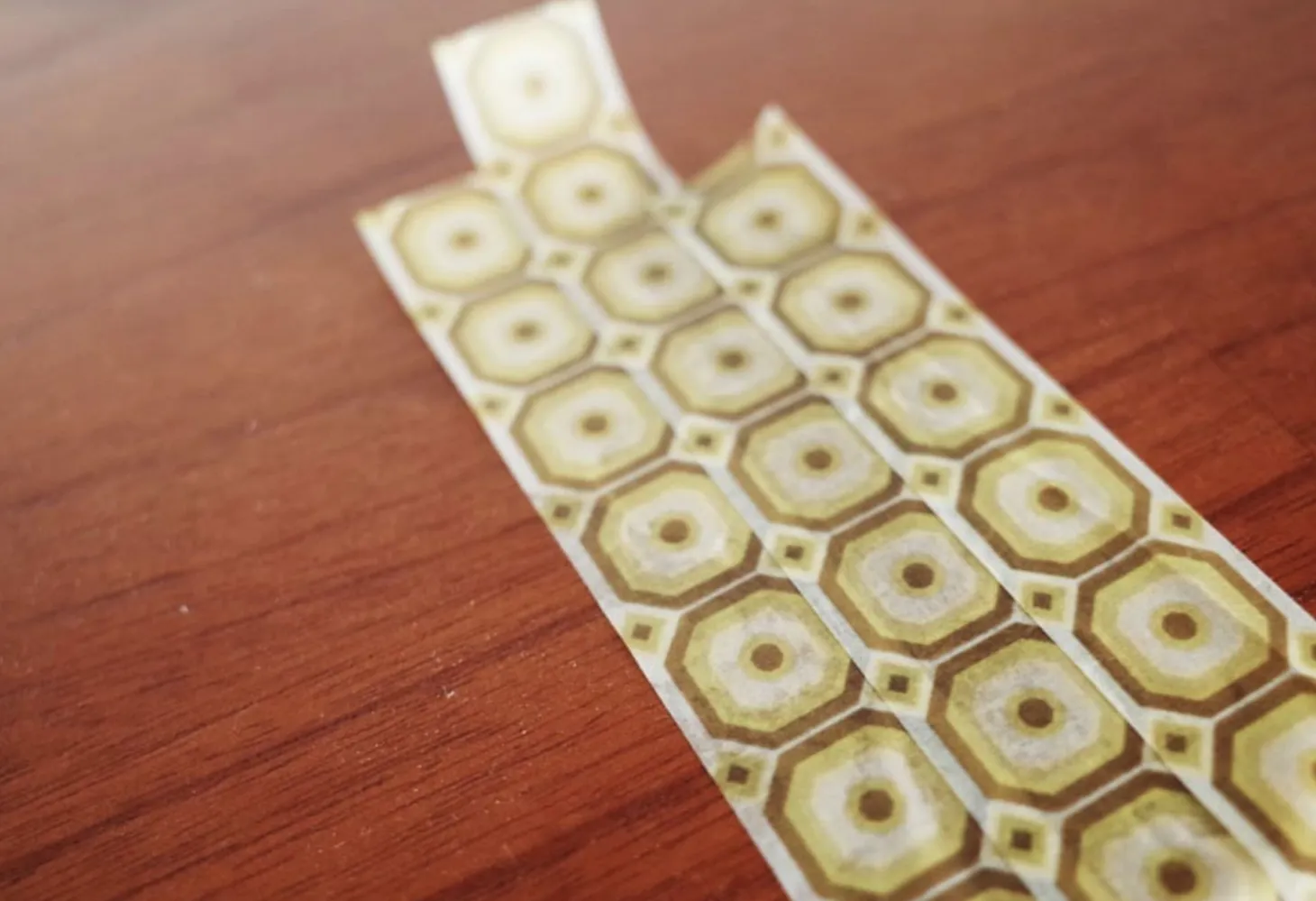 Retro Pattern Masking Tape