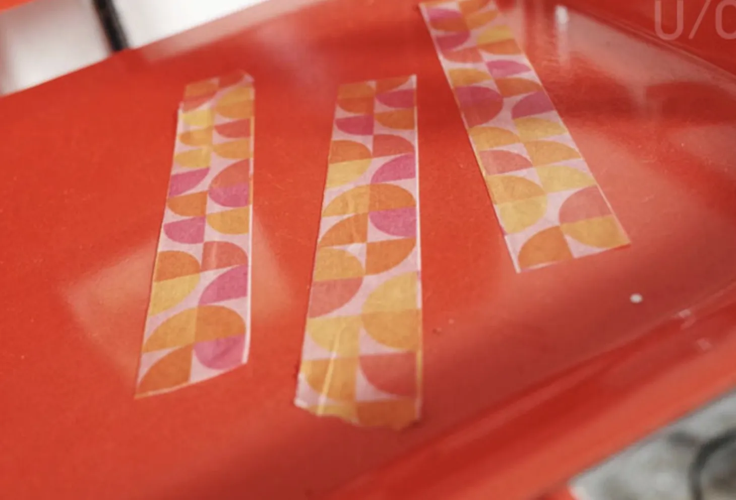 Retro Pattern Masking Tape