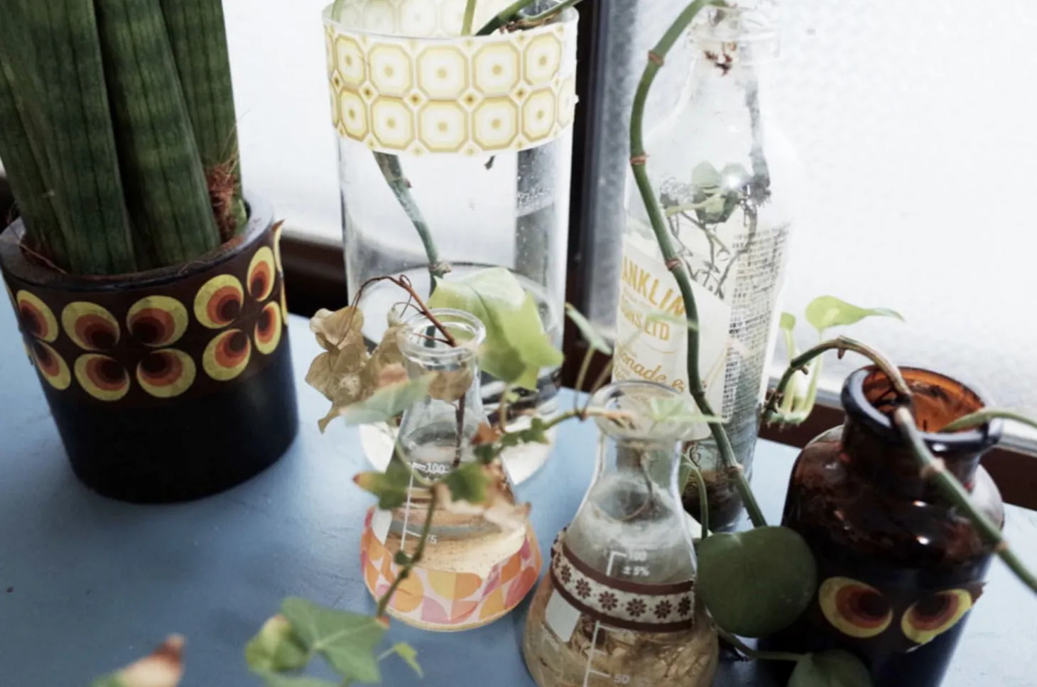 Retro Pattern Masking Tape