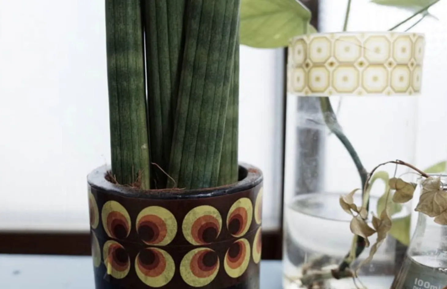 Retro Pattern Masking Tape