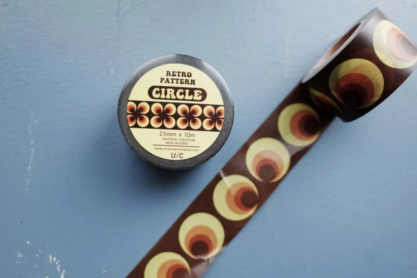 Retro Pattern Masking Tape