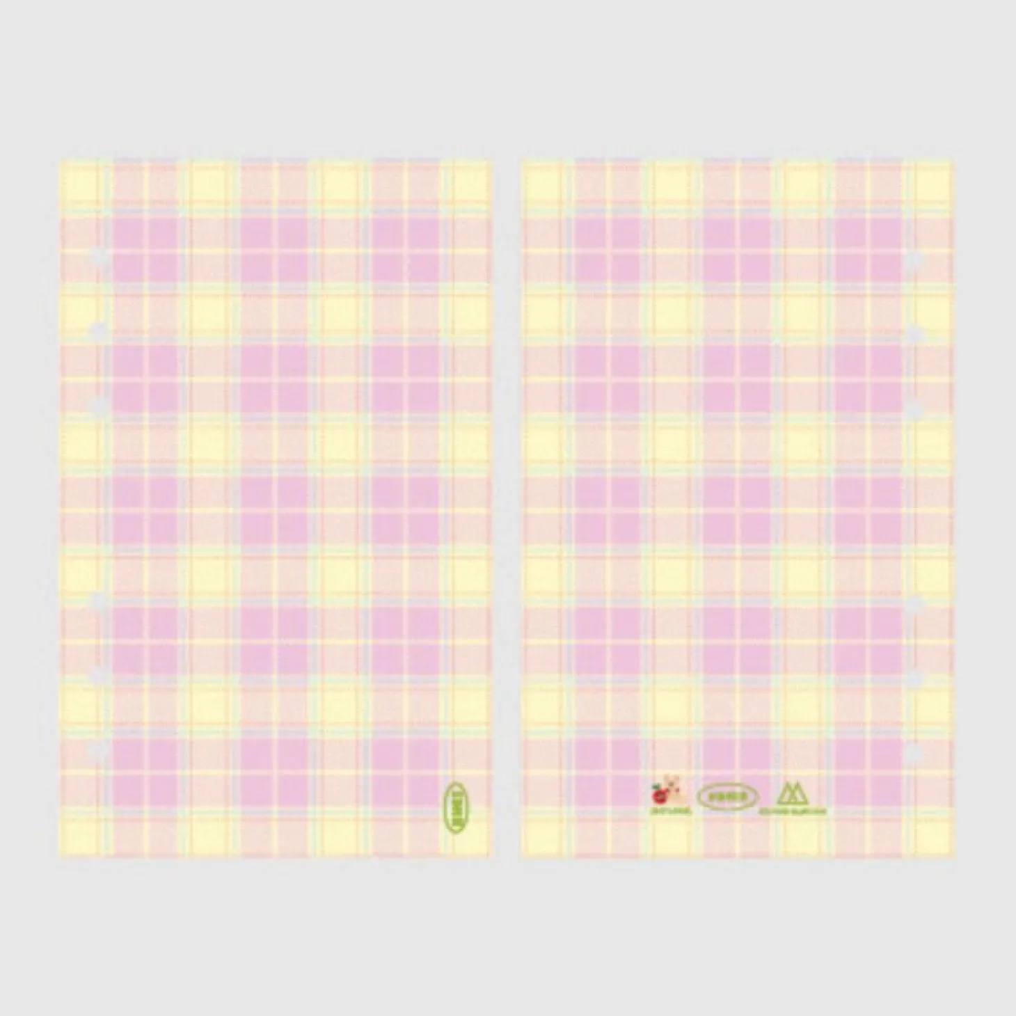 Retro 6 Ring A6 Cover Paper Refill
