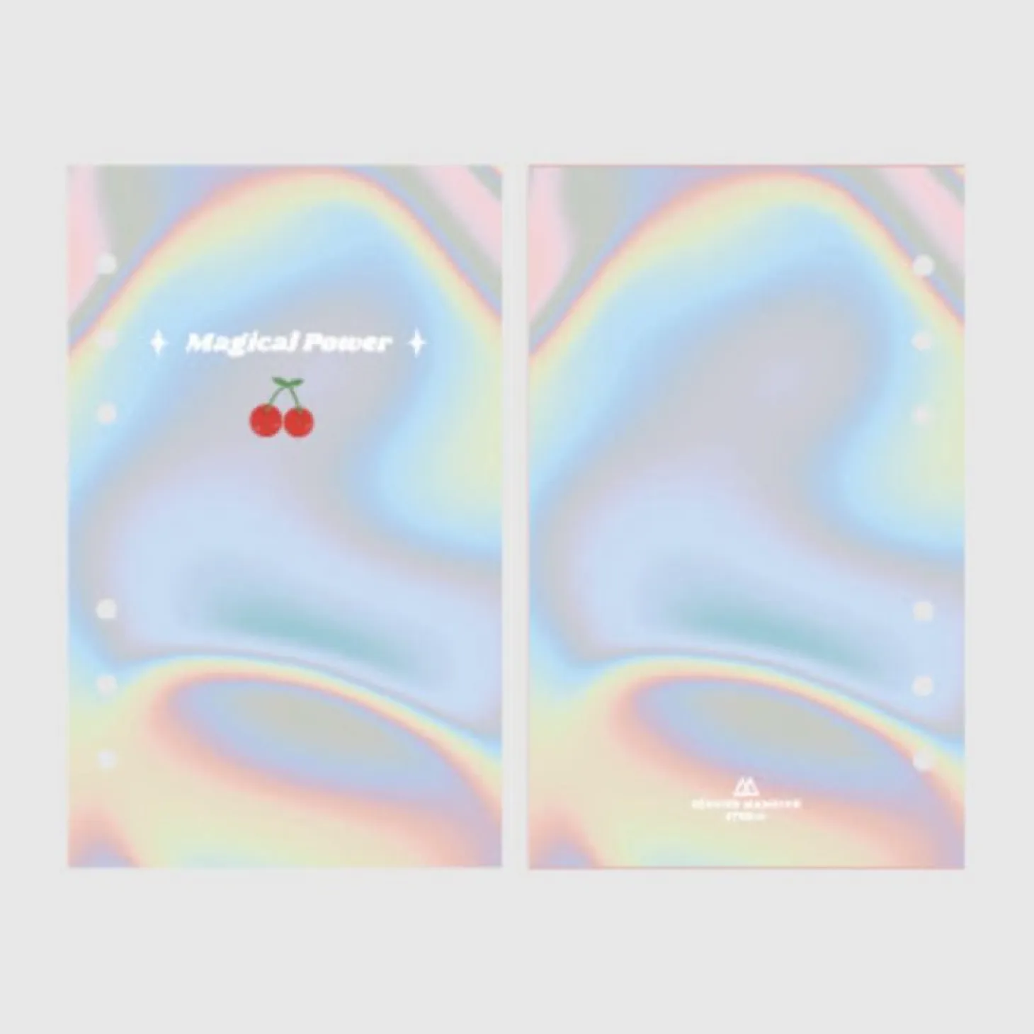 Retro 6 Ring A6 Cover Paper Refill