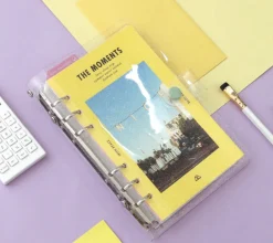 Retro 6 Ring A6 Cover Paper Refill