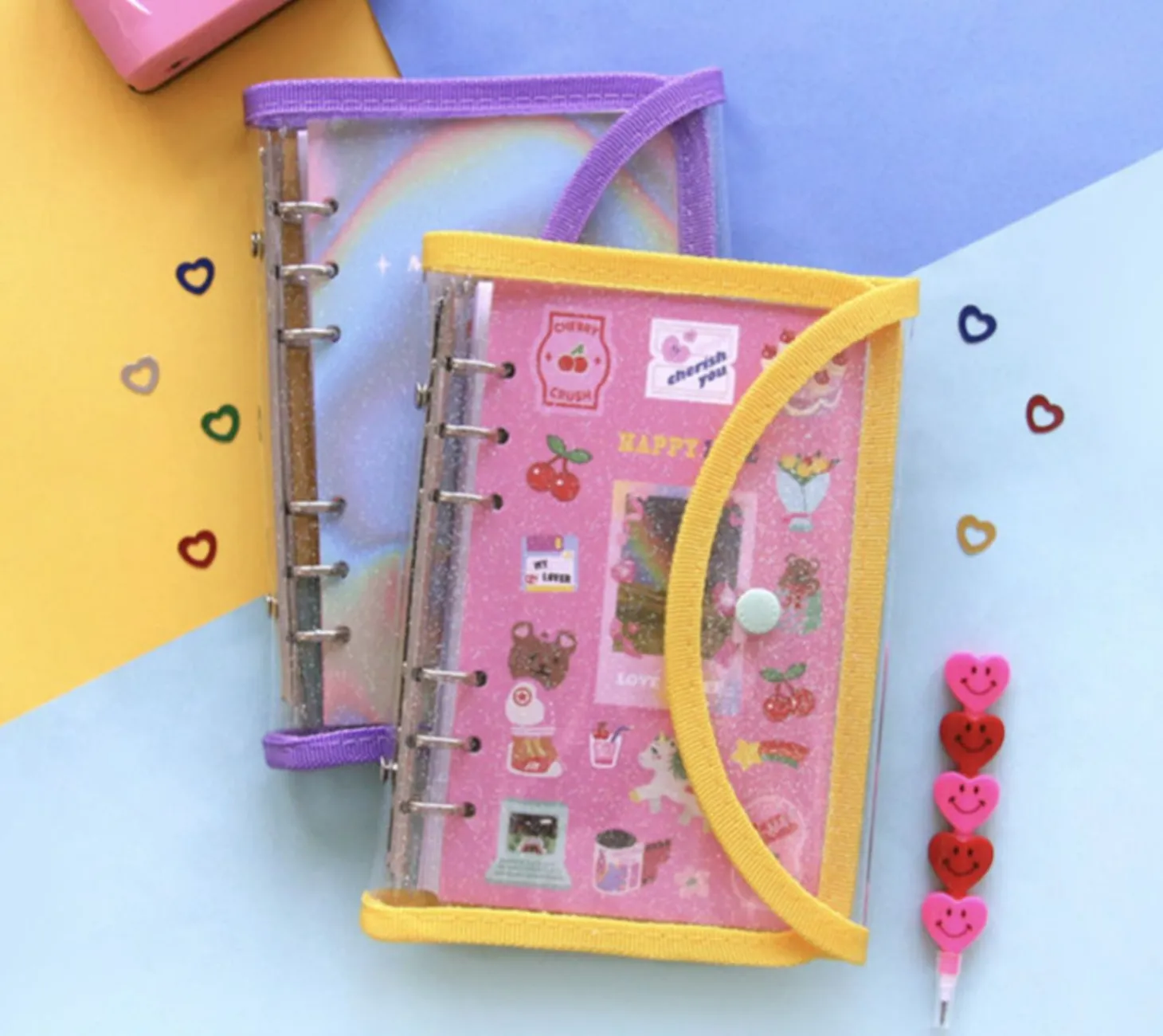 Retro 6 Ring A6 Cover Paper Refill