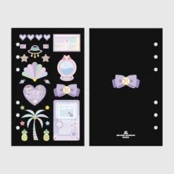 Retro 6 Ring A6 Cover Paper Refill