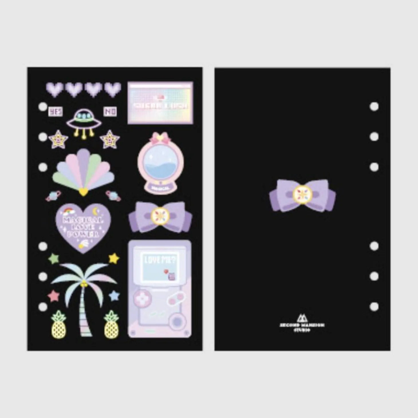 Retro 6 Ring A6 Cover Paper Refill