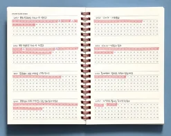 Retro Spiral Study Planner