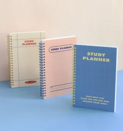 Retro Spiral Study Planner