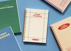 Retro Spiral Study Planner