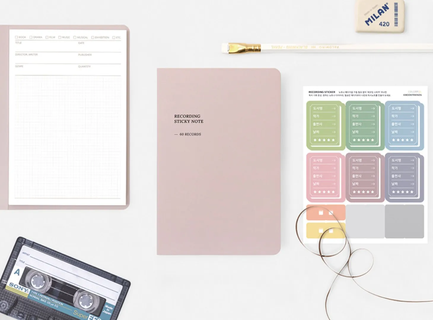 Review Recording Sticky Note