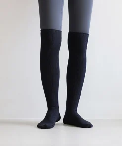 Ribbed Over The Knee Women Socks