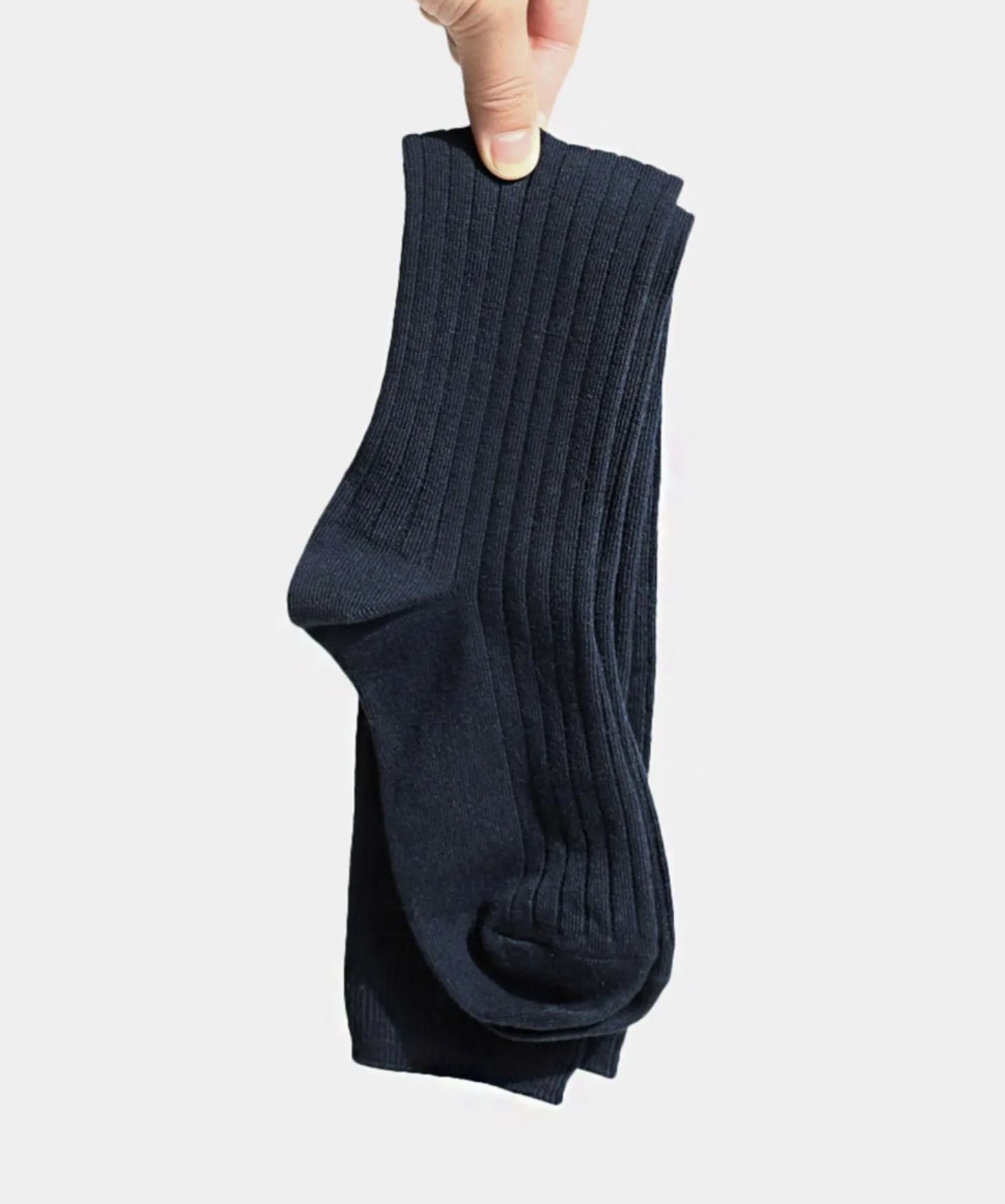 Ribbed Over The Knee Women Socks
