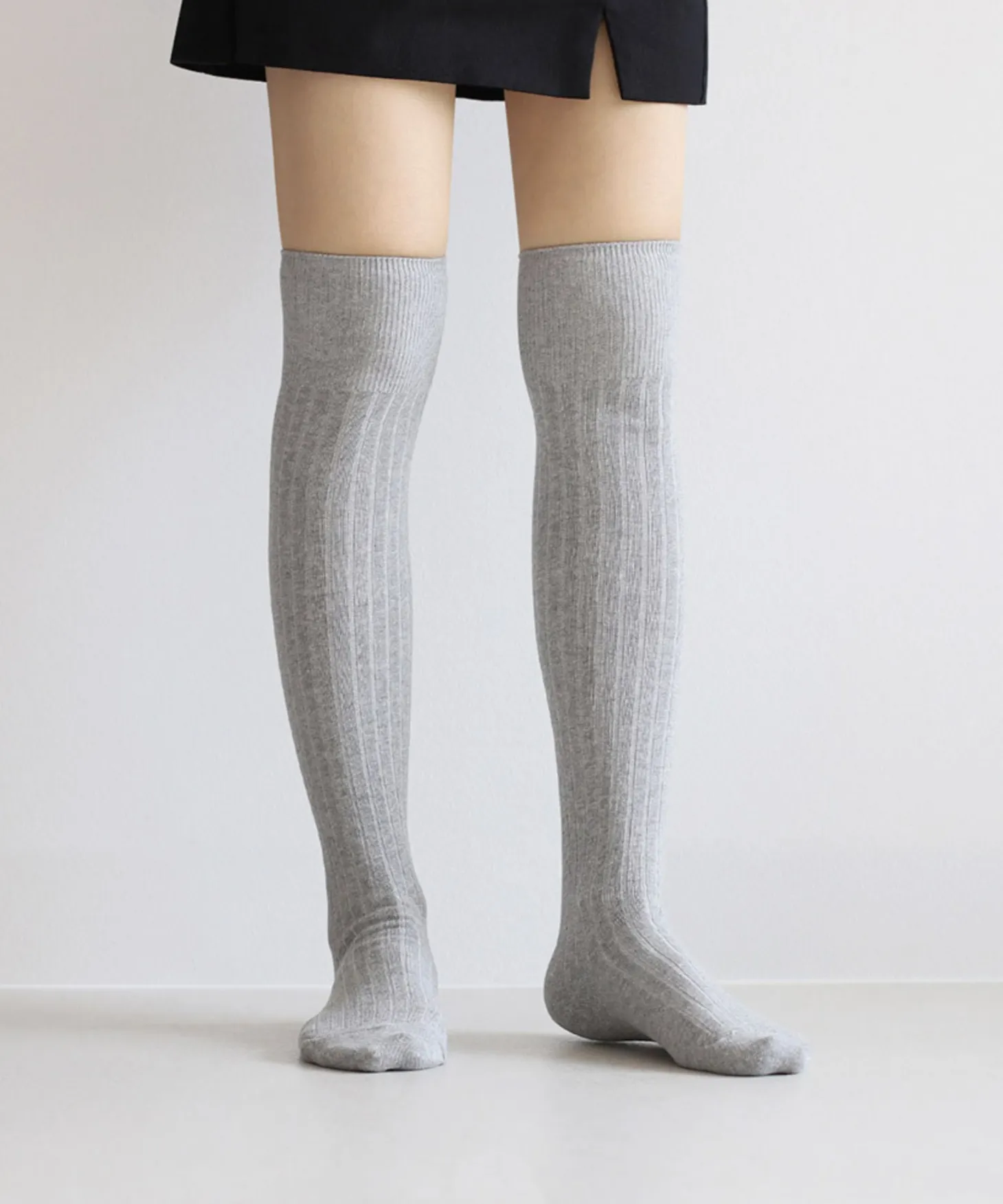 Ribbed Over The Knee Women Socks