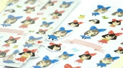 Ribbon Girls Deco Sticker