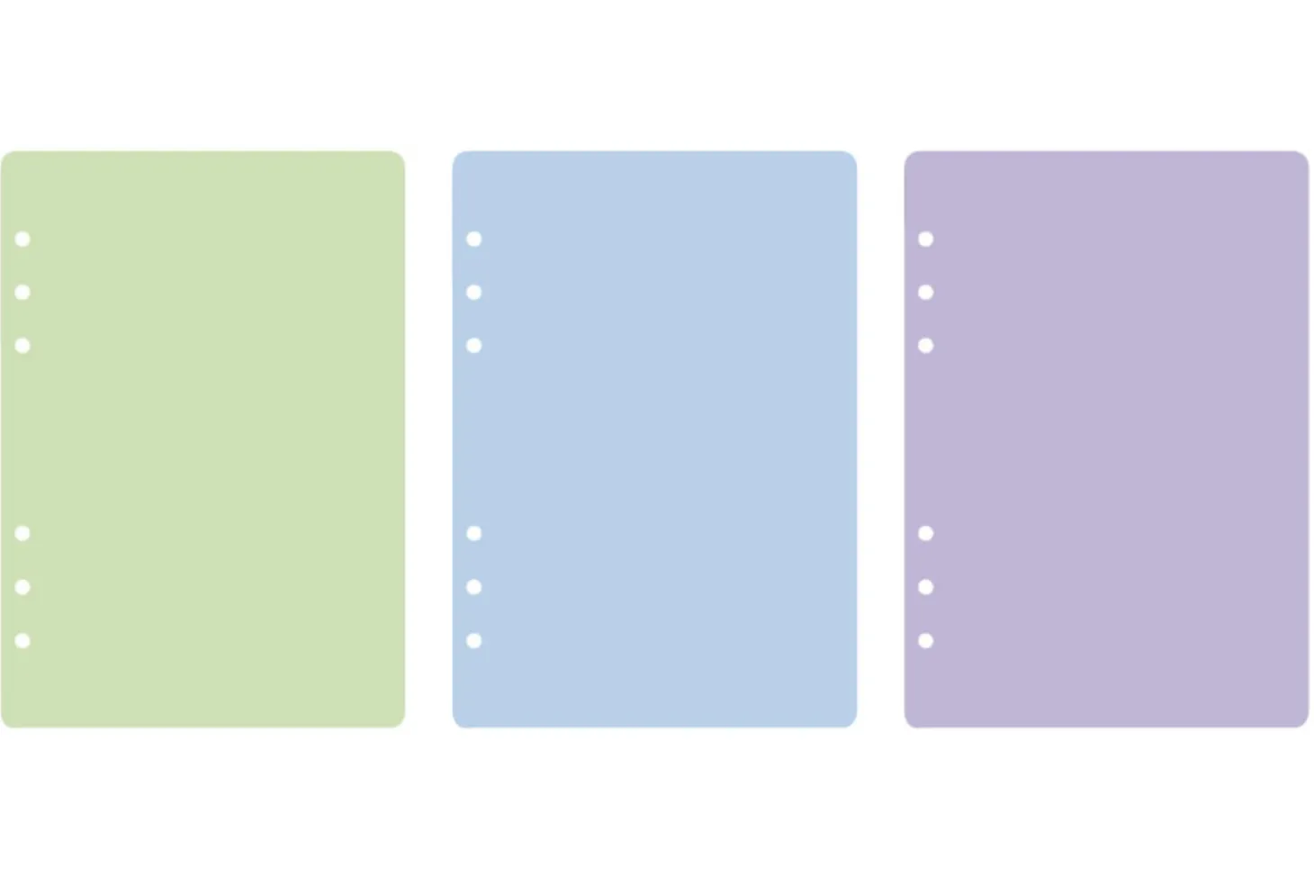 6 Ring A5 Cover Paper Refill