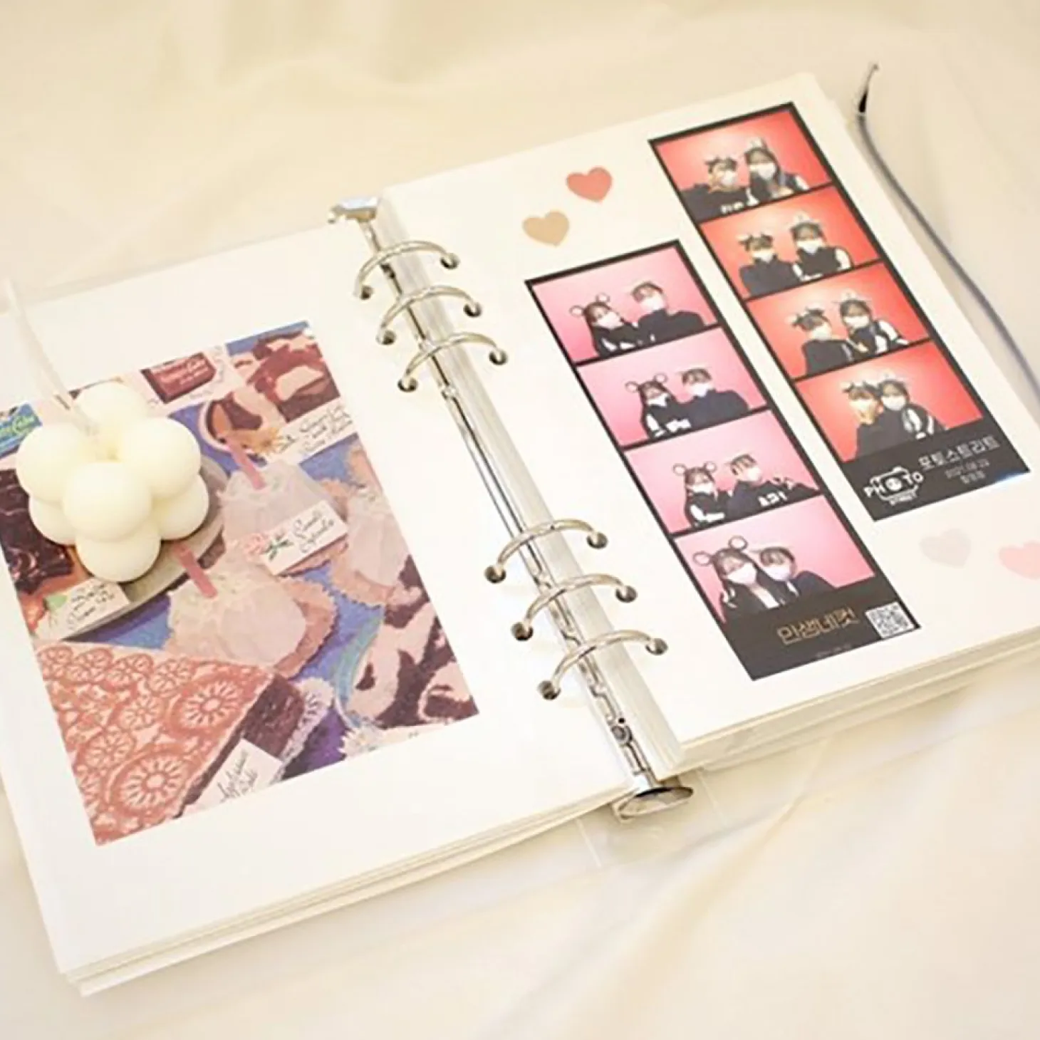 6 Ring A5 Magnetic Photo Album Refill