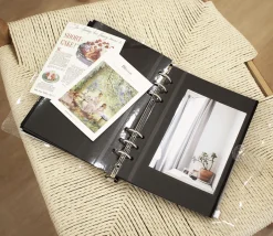 6 Ring A5 Magnetic Photo Album Refill