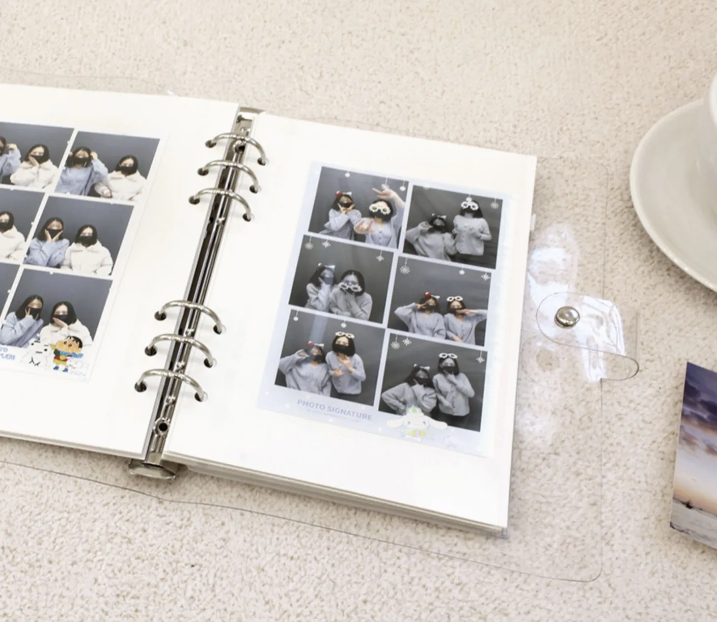 6 Ring A5 Magnetic Photo Album Refill