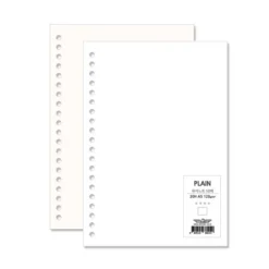 20 Ring A5 Plain Note Refill
