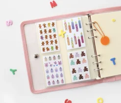 6 Ring A6 Wide Card Pocket Refill