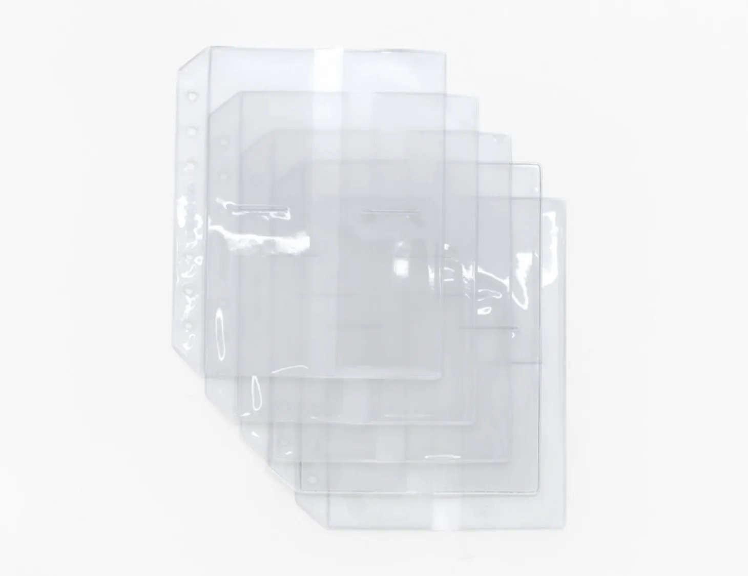 6 Ring A6 Wide Card Pocket Refill