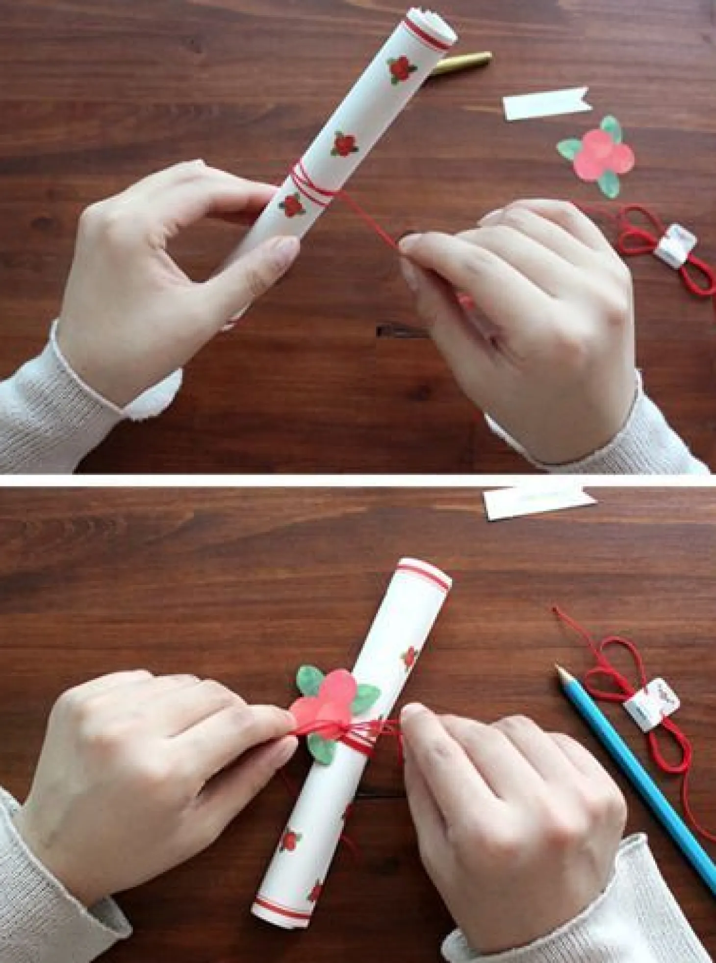 Rolled Up Letter Set