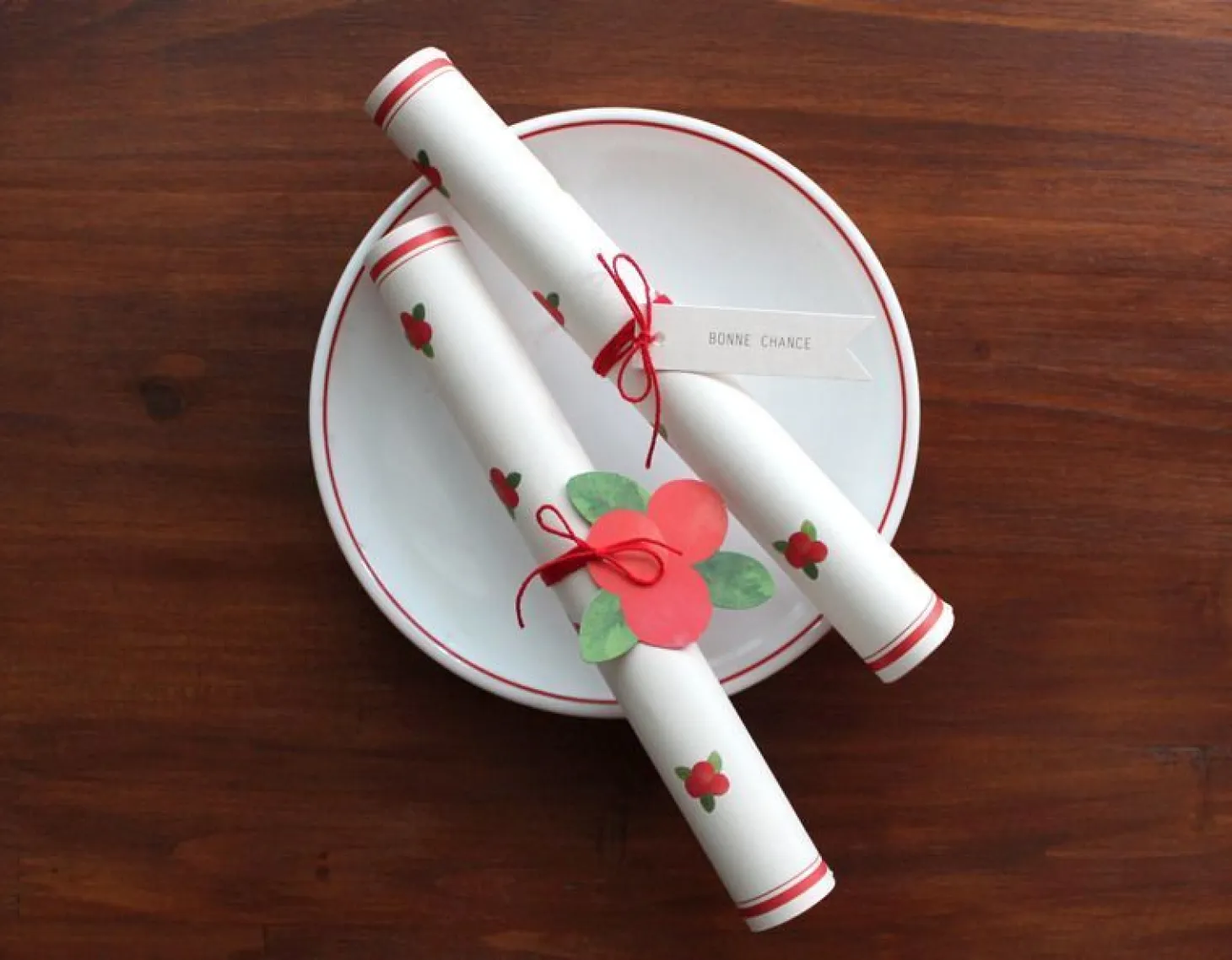 Rolled Up Letter Set