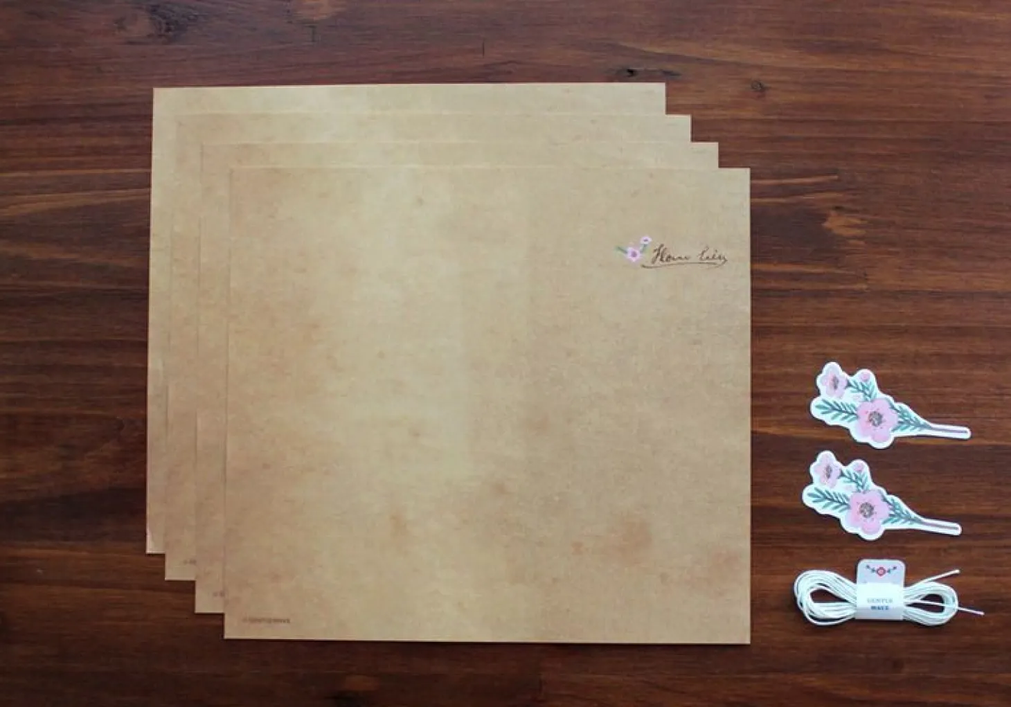 Rolled Up Letter Set