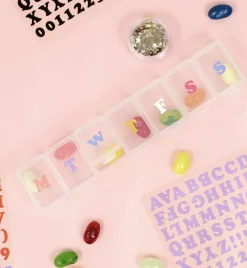 Roly Poly Alphabet Removable Sticker